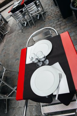 Lyon, Fransa'nın Fransız şehir tablolarda Cafe