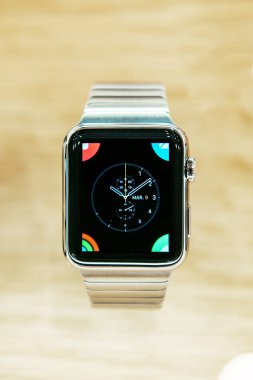 Apple Watch close-up details clipart