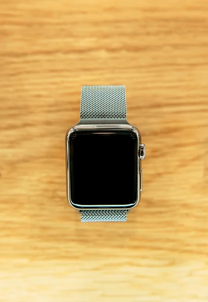 Detalles del primer plano del Apple Watch —  Fotos de Stock