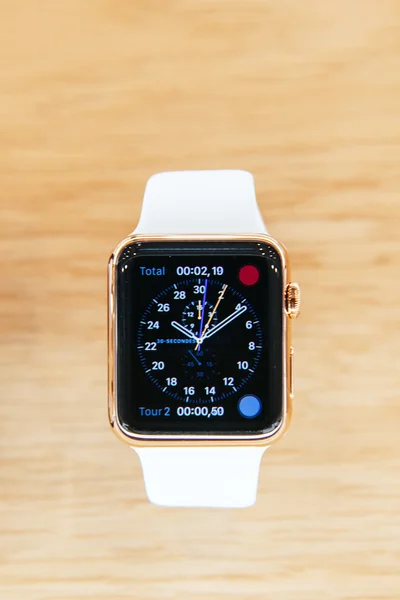 Detalles del primer plano del Apple Watch — Foto de Stock
