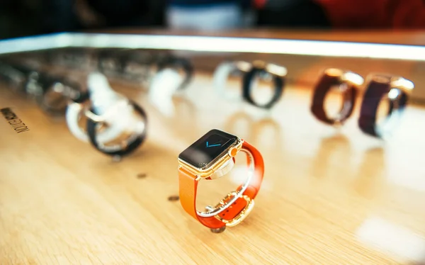 Détails du gros plan de l'Apple Watch — Photo
