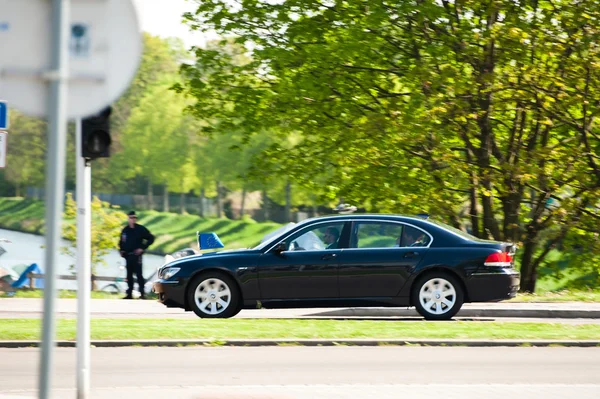 Offizieller Besuch in Straßburg - königlicher Besuch — Stockfoto