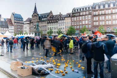 Göç politikasına karşı protesto
