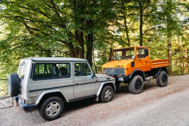 Unimog ve Mercedes-Benz G-sınıfı Gelandewagen
