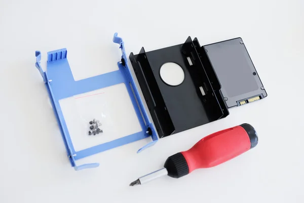 SSD Solit State Drive kit for fast computer — Stock Photo, Image