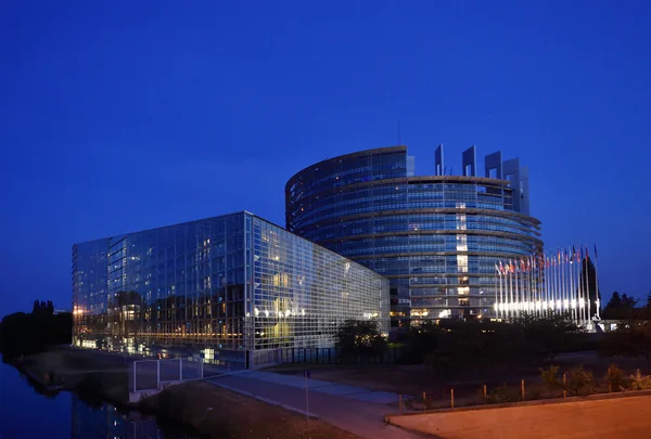 Europaparlamentet i strasbourg — Stockfoto