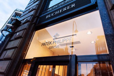 Patek Philippe flagship store facade clipart