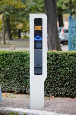 Charging point for electric vehicle