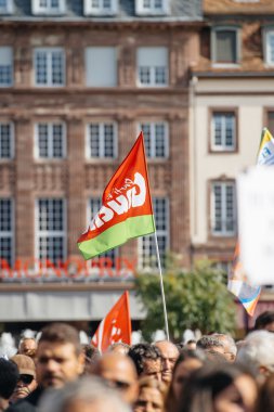 Göstericiler Türk Başkan Erdoğan polic karşı protesto