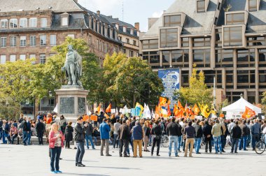 Göstericiler Türk Başkan Erdoğan polic karşı protesto