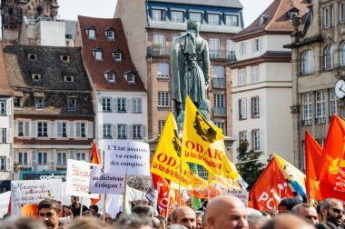 Göstericiler Türk Başkan Erdoğan polic karşı protesto