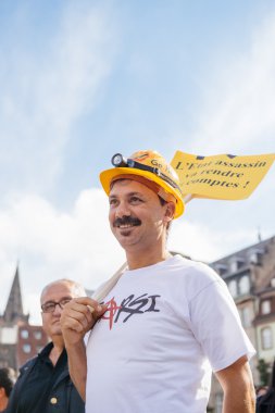 Göstericiler Türk Başkan Erdoğan polic karşı protesto