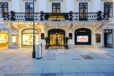 Casino Wien in the central Vienna, parto of the Casinos Austria