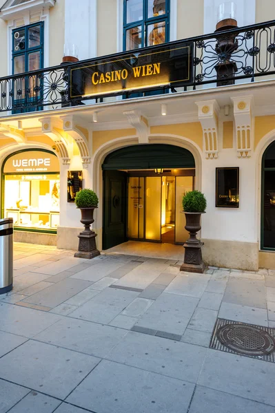 Casino Wien i Vienn sentrum – stockfoto