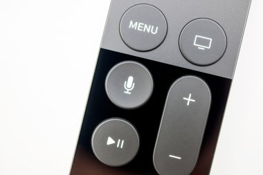 Siri remote of Apple TV