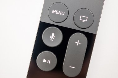 Siri remote of Apple TV