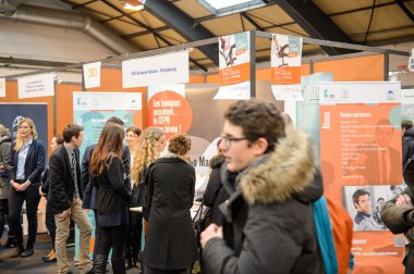 Education Fair to choose career path and vocational counseling