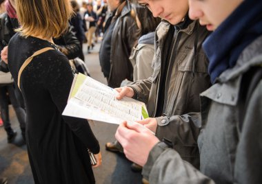Education Fair to choose career path and vocational counseling