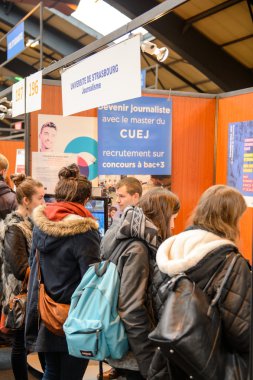 Education Fair to choose career path and vocational counseling