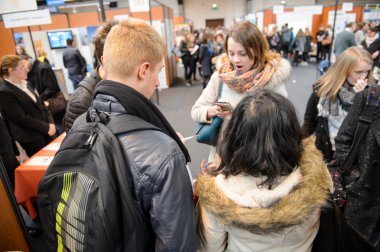 Education Fair to choose career path and vocational counseling