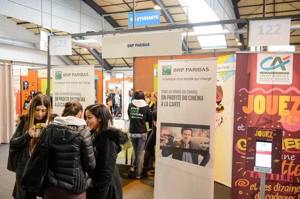 Education Fair to choose career path and vocational counseling — Stock Fotó