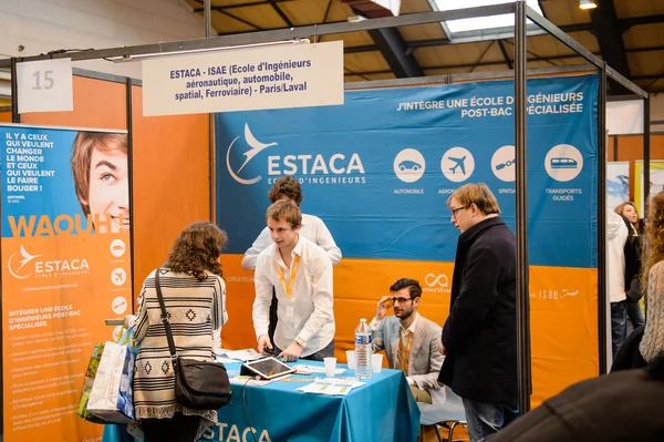 Education Fair to choose career path and vocational counseling — Stock Fotó