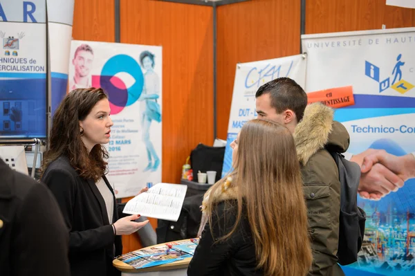 Education Fair to choose career path and vocational counseling — стокове фото