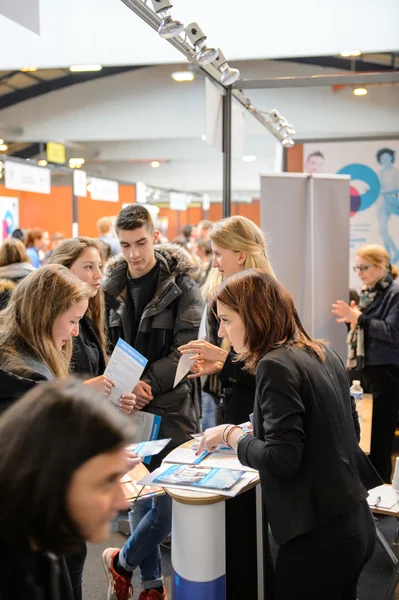 Education Fair to choose career path and vocational counseling — Zdjęcie stockowe