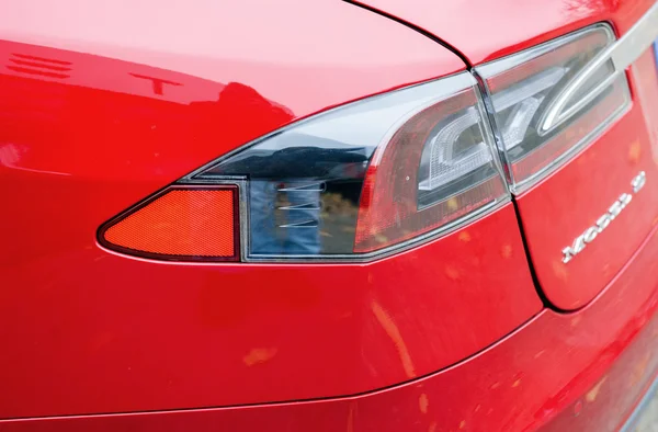 Tesla rear light — стокове фото