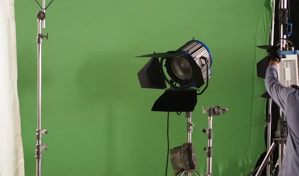 Equipos Luz Estudio Para Vídeo Película Foto Conjunto Luz Para —  Fotos de Stock