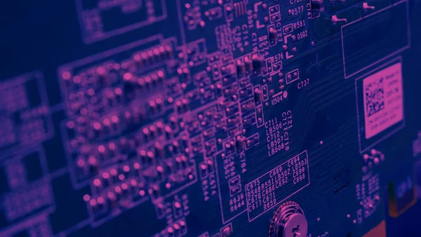 Semiconductor. cpu chip located on the green motherboard of the computer. Semi conductor motherboard circuit board. Hightech computer board with manufacture chip pcb technology. Smart phone iot chip.