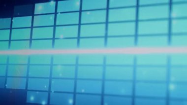 Ses Dengeleyici. Dijital müzik ya da ses dalgası görüntüleri. Siyah döngü animasyonunda ses dalgası eşitleyici ölçek. renk müzik dengeleyicisi soyut. Gradyan tayf çubuğu grafiği. Dalga Parıldayan Nabız Dansı