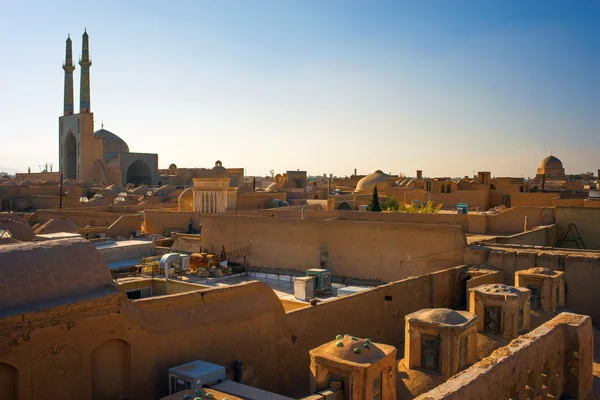 Ancient city of Yazd — Stock Photo, Image