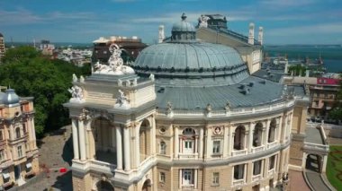 Odessa Opera Binası Hızlı Harekette Yükseklik