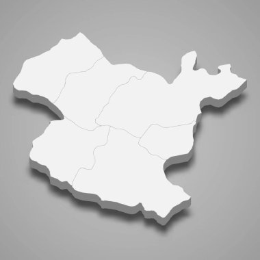 3d izometrik Gumushane, Türkiye 'de bir ildir.