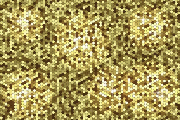 Gouden Glitter Textuur Luxe Vector Achtergrond — Stockvector