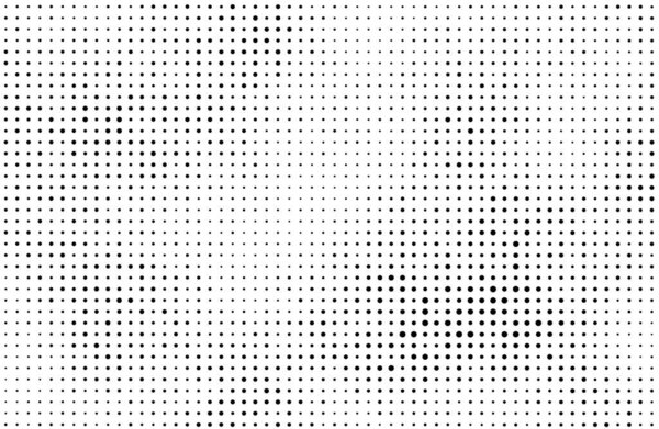 Monochrome grid point pattern, halftone grid vector background