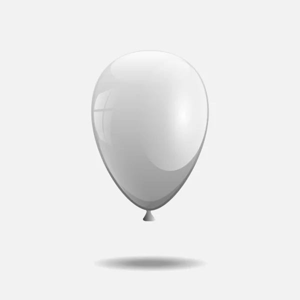 Doğumgünü Balonları Tasarımınız Için Parti Kutlamalar Şablonu — Stok Vektör