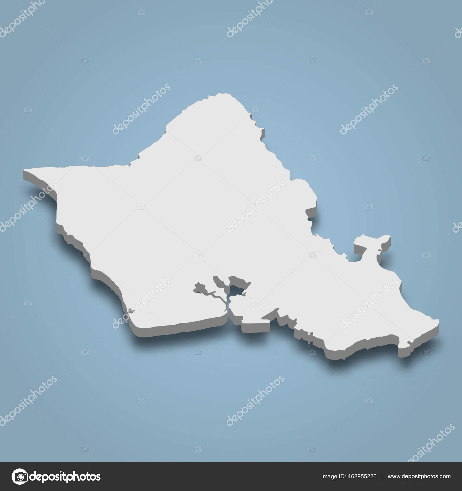 ハワイ諸島の地図ストックベクター ロイヤリティフリーハワイ諸島の地図イラスト Depositphotos