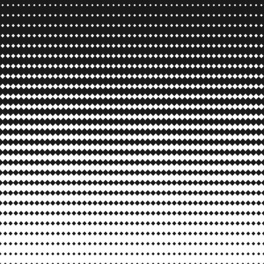 Yarı kare siyah beyaz desen. Gradyan efektli geometrik arkaplan
