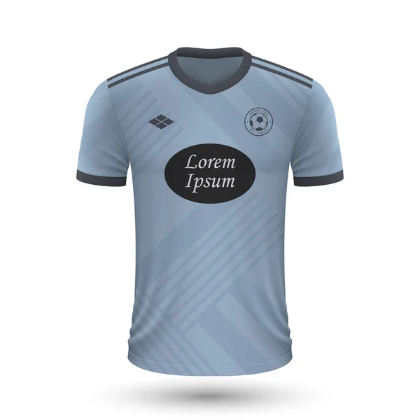 現実的なサッカーシャツセルタ2022 サッカーキットのためのジャージーテンプレート ベクターイラスト — ストックベクタ