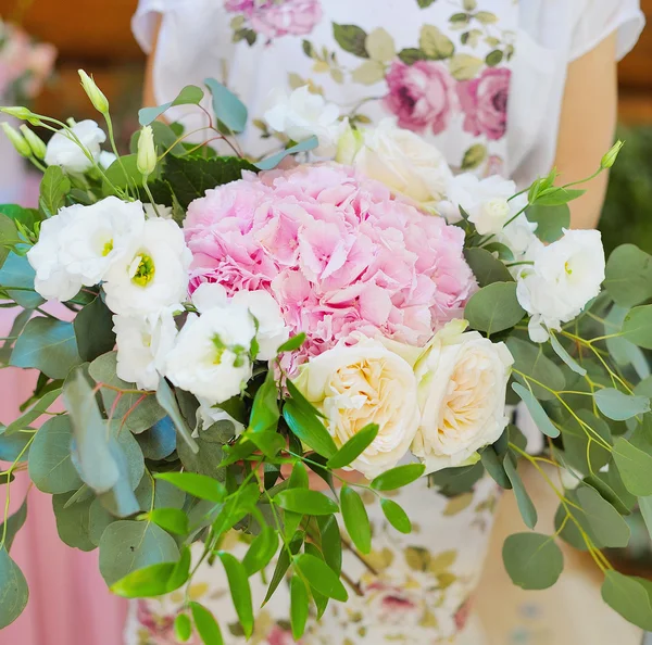 Décorations florales de mariage — Photo
