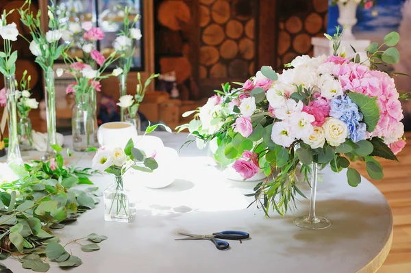 結婚式の花飾り — ストック写真
