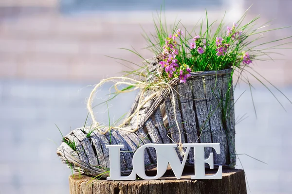 Love decoration letters — Stock Photo, Image