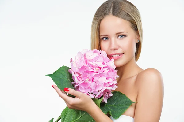 Mooie vrouw met een gezonde huid — Stockfoto