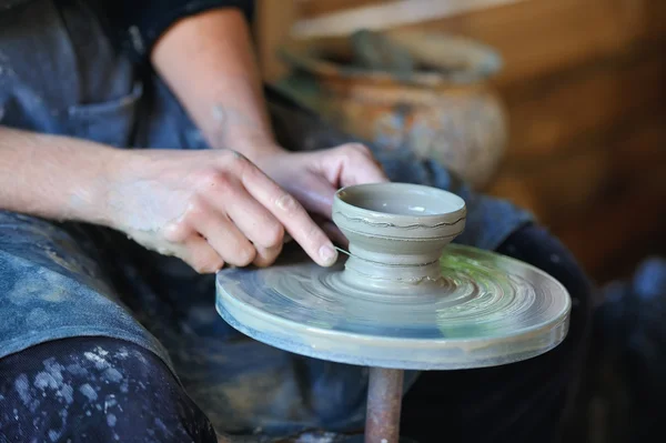 Potter's wheel — Stock Photo, Image