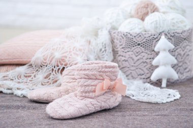 Örme el yapımı dekorasyon