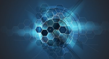 Hücre arka planı soyut. Tıp ve sciense araştırma