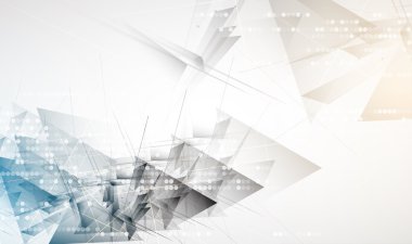 Soyut dijital web site başlık. Afiş arka plan