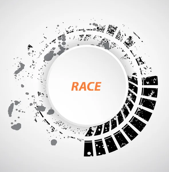 Racing square background, vector illustration abstraction in race — Stock Vector